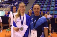 טקוואנדו: דנה אזרן סגנית אלופת אירופה לקדטיות