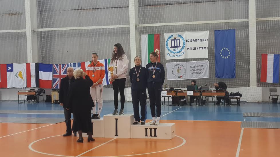 סיוף: זהב וטורניר מושלם לאביטל מריניוק בסופיה * ניקול טל ויעקב פיזנברג זכו באליפות ישראל עד 23 בדקר * בר זיו ונחייסי אלופי הקדטים ברומח